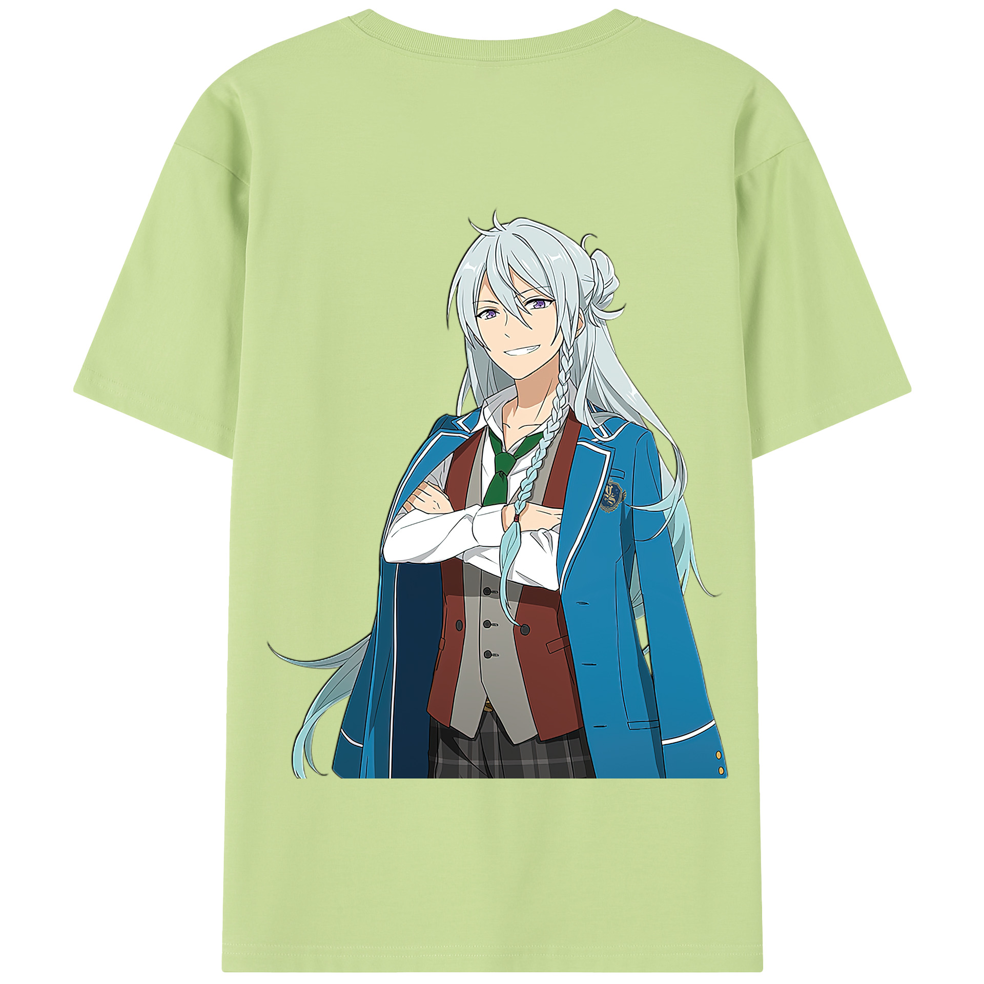 （画像用） あんさんぶるスターズ! Ensemble Stars 綿100％半袖Tシャツ（背面プリント）